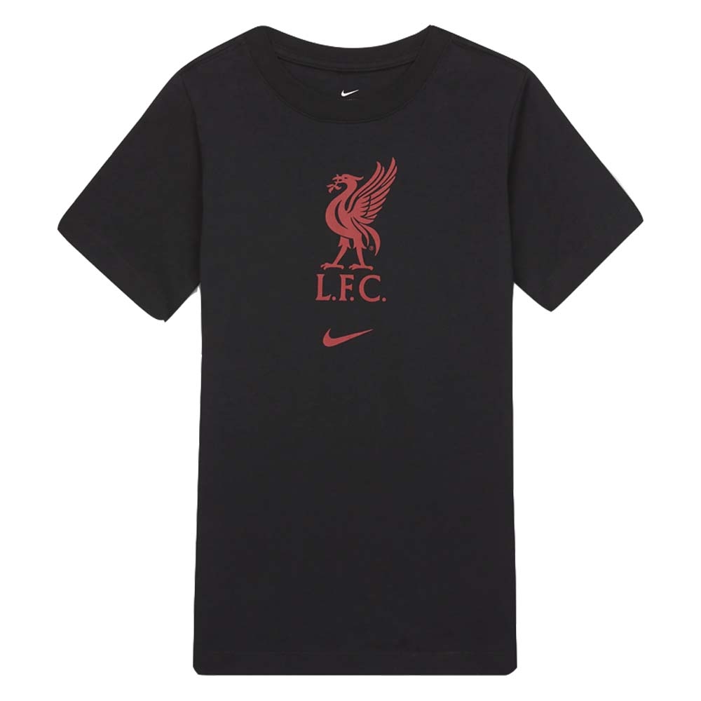 Click to view product details and reviews for 2020 2021 Liverpool Evergreen Crest Tee Black.