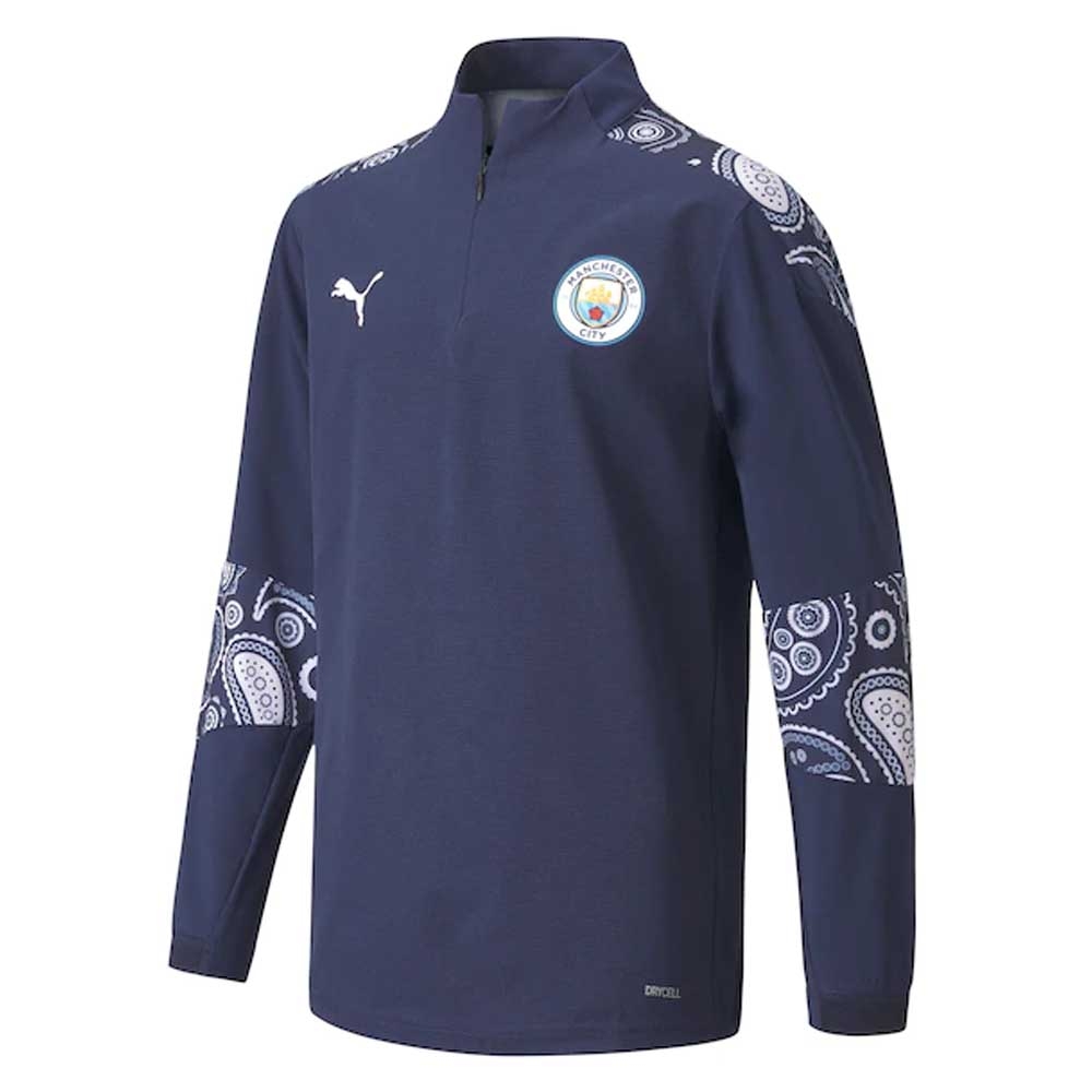 Click to view product details and reviews for 2020 2021 Man City Stadium 1 4 Zip Top Peacot Lilac Kids.
