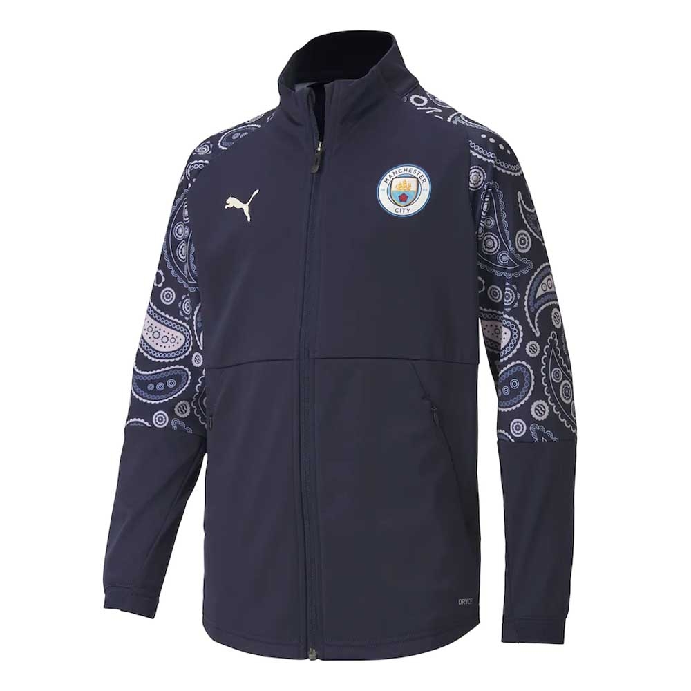 Click to view product details and reviews for 2020 2021 Man City Stadium Jacket Peacot Kids.