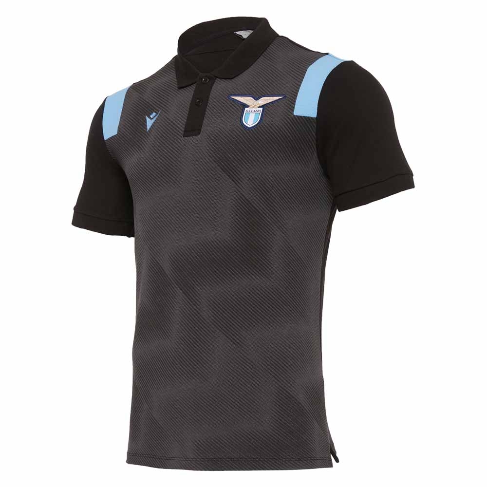 Click to view product details and reviews for 2020 2021 Lazio Pre Match Cotton Polo Shirt Black.