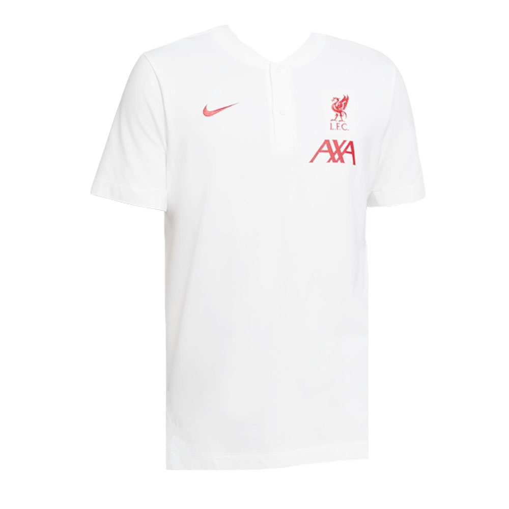 Click to view product details and reviews for 2020 2021 Liverpool Core Polo Shirt White.
