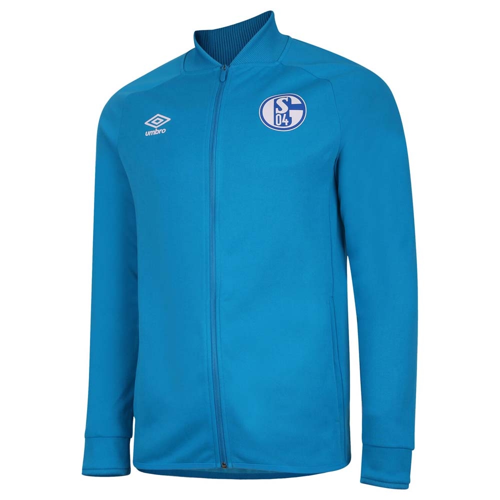 Click to view product details and reviews for 2020 2021 Schalke Presentation Jacket Blue.
