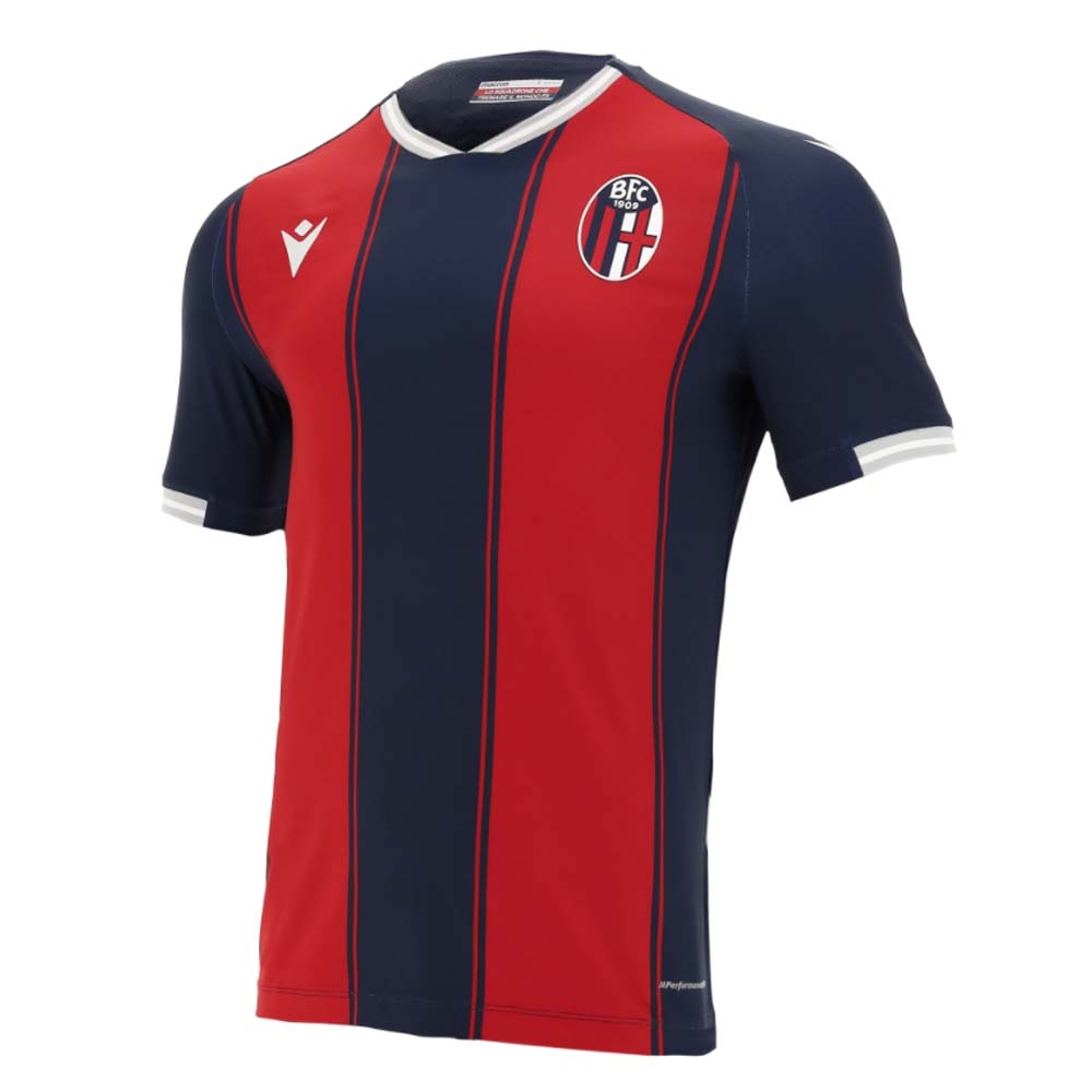 Click to view product details and reviews for 2020 2021 Bologna Home Shirt.