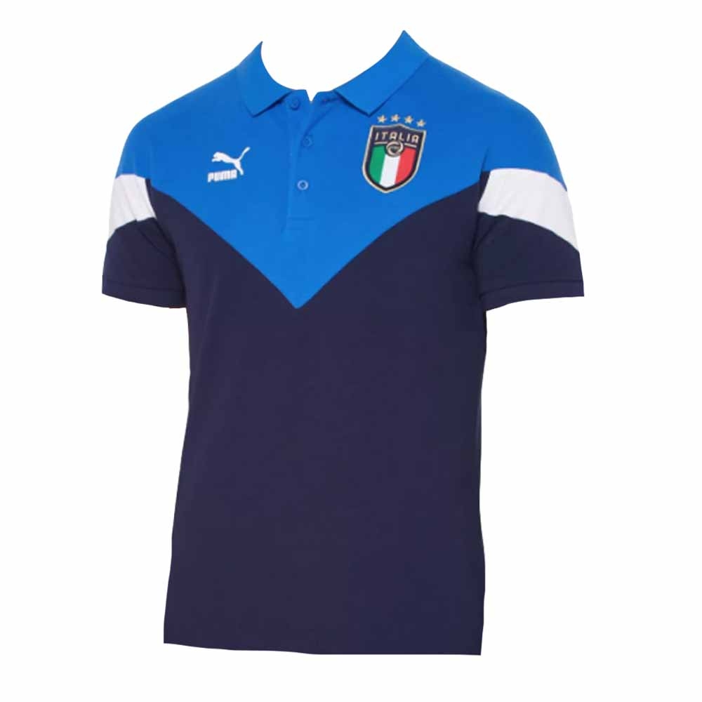 Click to view product details and reviews for 2020 2021 Italy Iconic Mcs Polo Peacot Blue.
