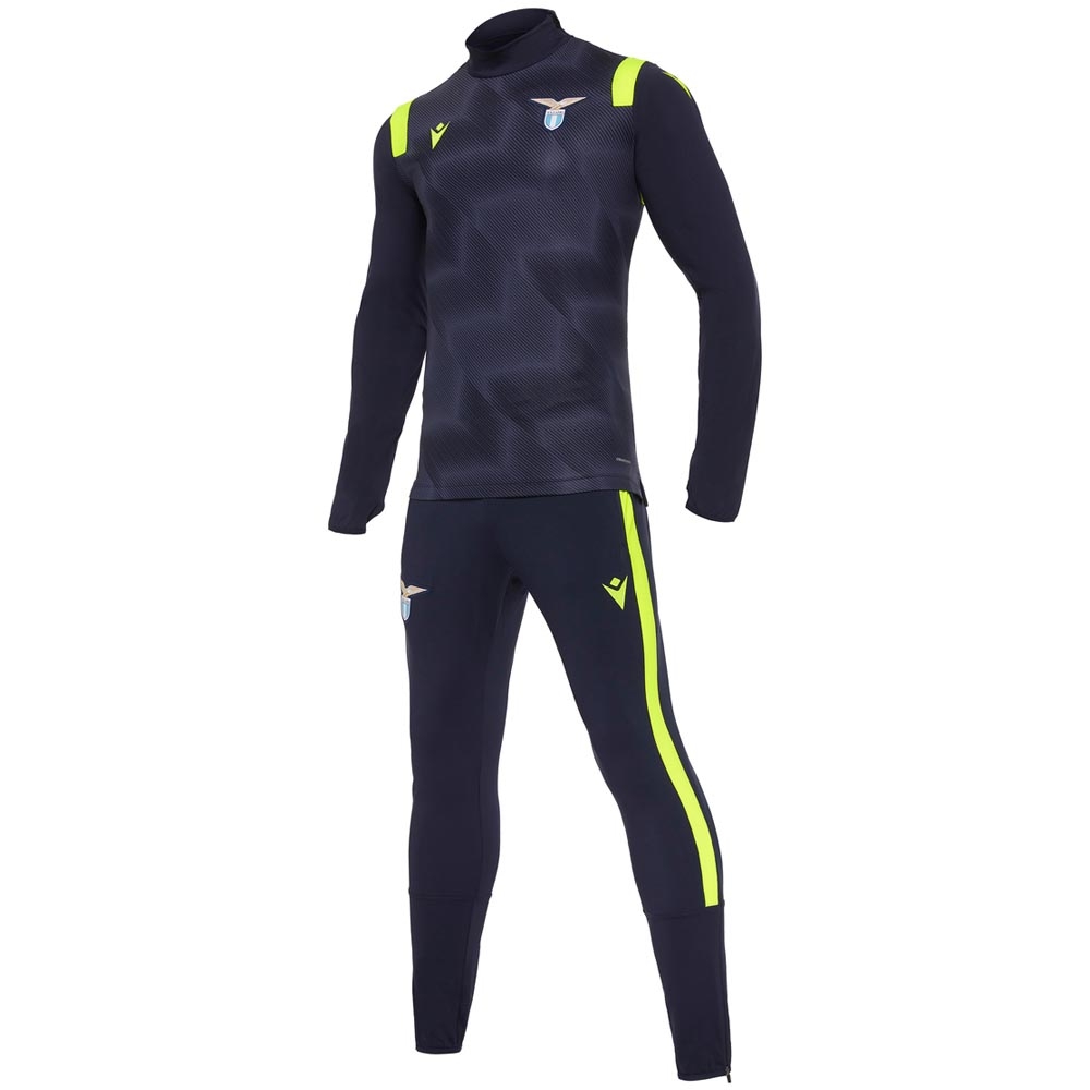 Click to view product details and reviews for 2020 2021 Lazio Half Zip Tracksuit Navy.