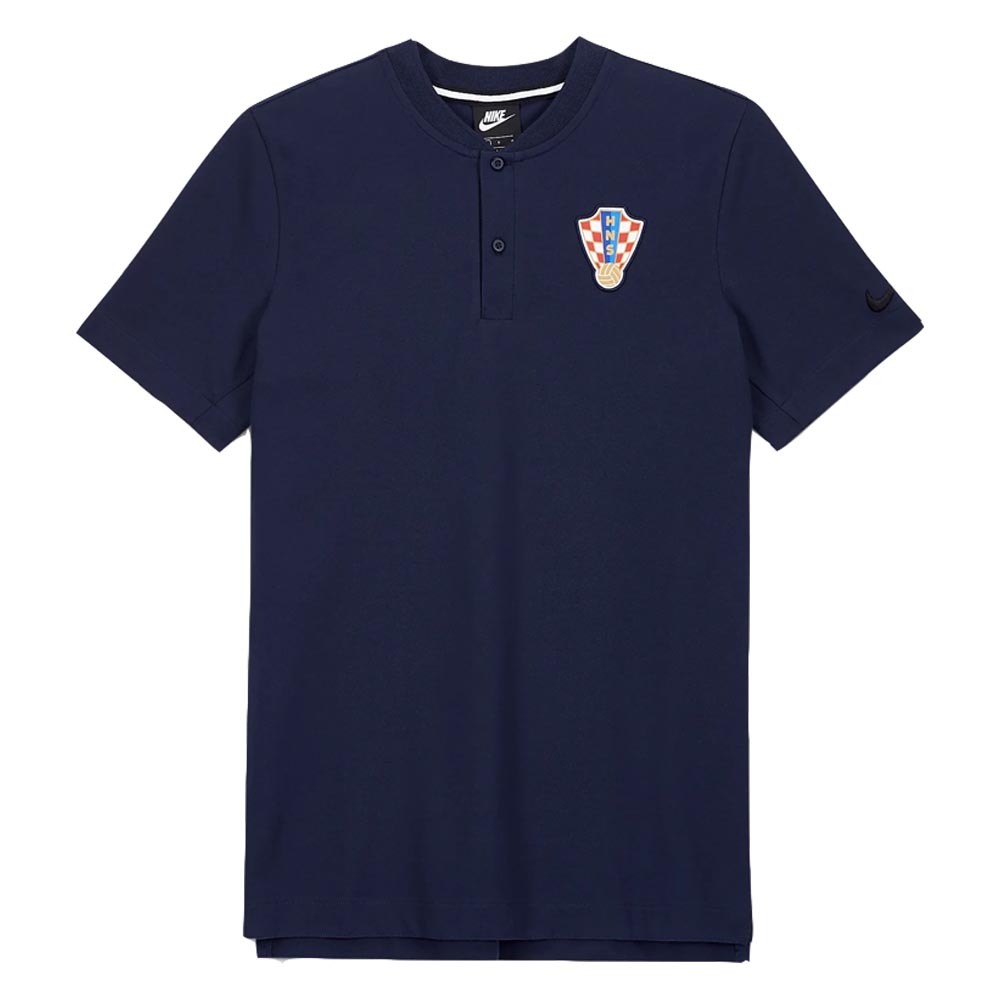 Click to view product details and reviews for 2020 2021 Croatia Authentic Polo Shirt Obsidian.