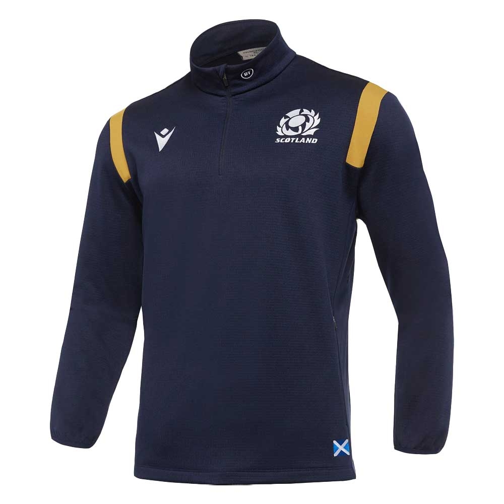 Click to view product details and reviews for 2020 2021 Scotland Half Zip Polarfleece Navy.