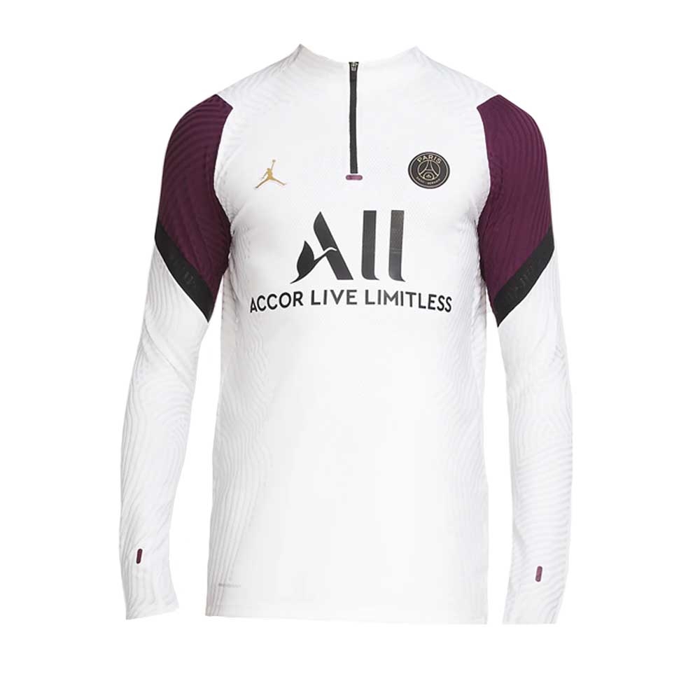 Click to view product details and reviews for 2020 2021 Psg Vapor Cl Knit Strike Drill Top White.