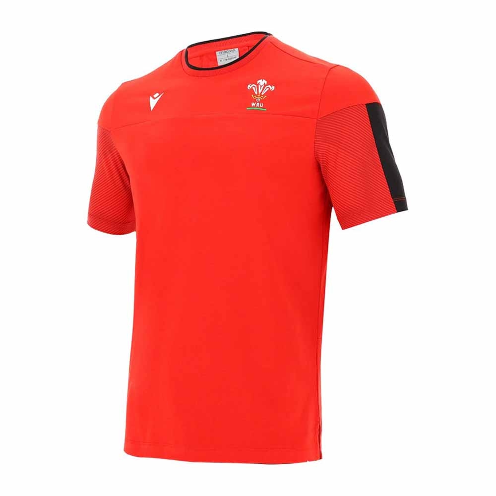 Click to view product details and reviews for 2020 2021 Wales Official Poly Cotton Travel Shirt Red.