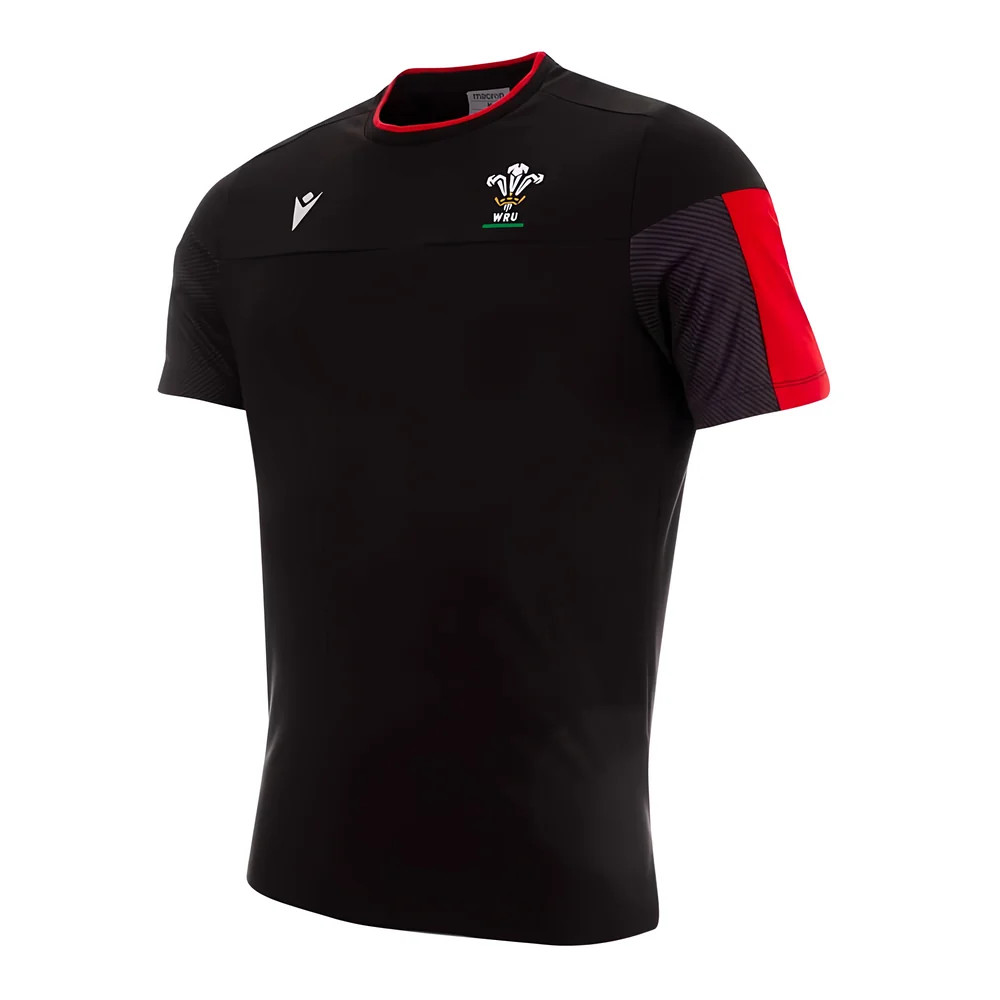Click to view product details and reviews for 2020 2021 Wales Official Poly Cotton Travel Shirt Black.