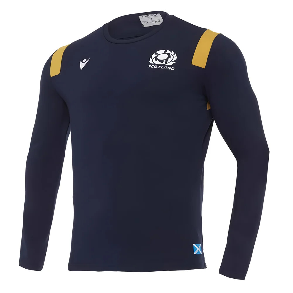Click to view product details and reviews for 2020 2021 Scotland Ls Official Travel Polycotton Shirt Navy.