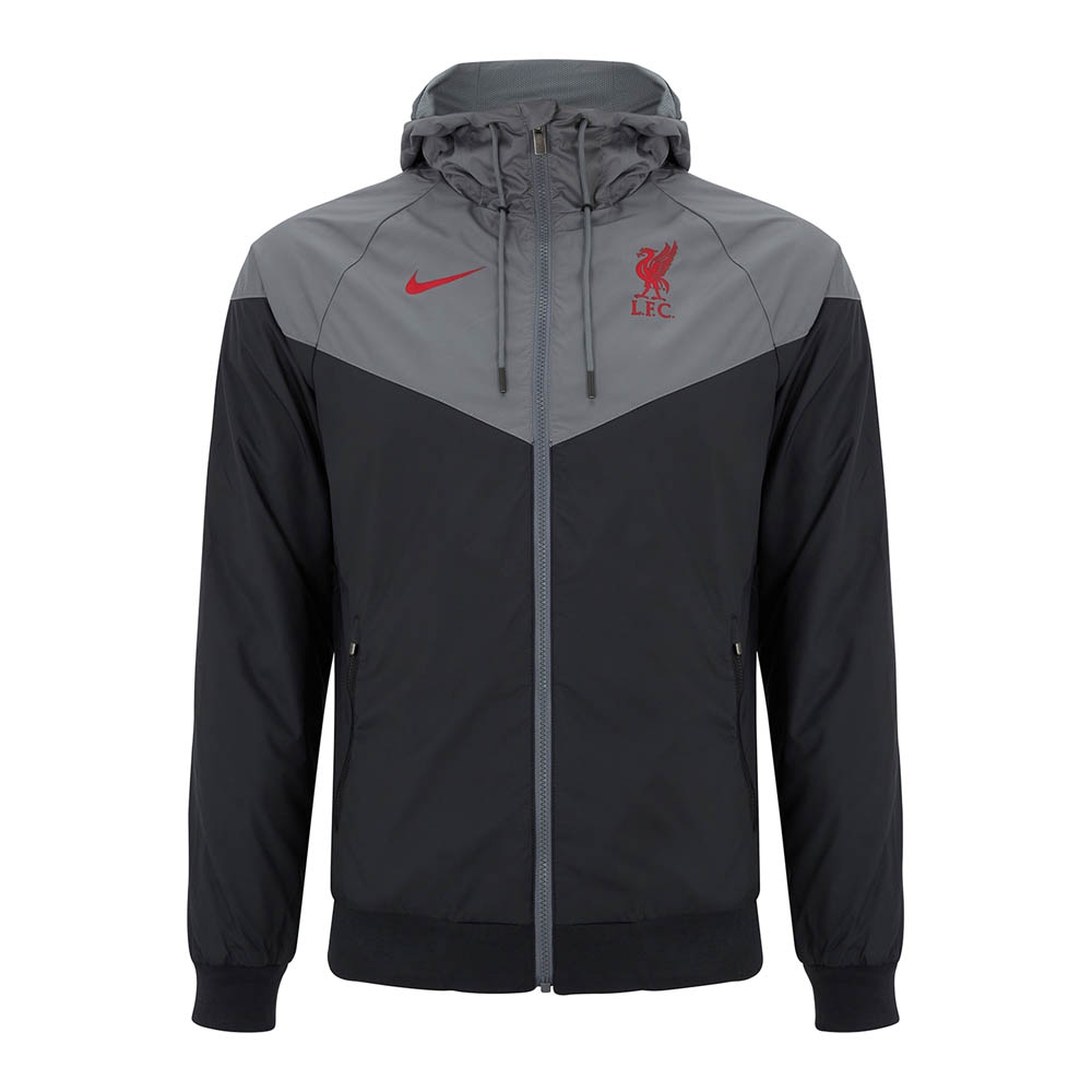 Click to view product details and reviews for 2020 2021 Liverpool Authentic Windrunner Jacket Black Grey.