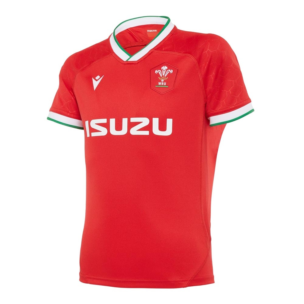 Click to view product details and reviews for 2020 2021 Wales Home Poly Replica Rugby Shirt Kids.