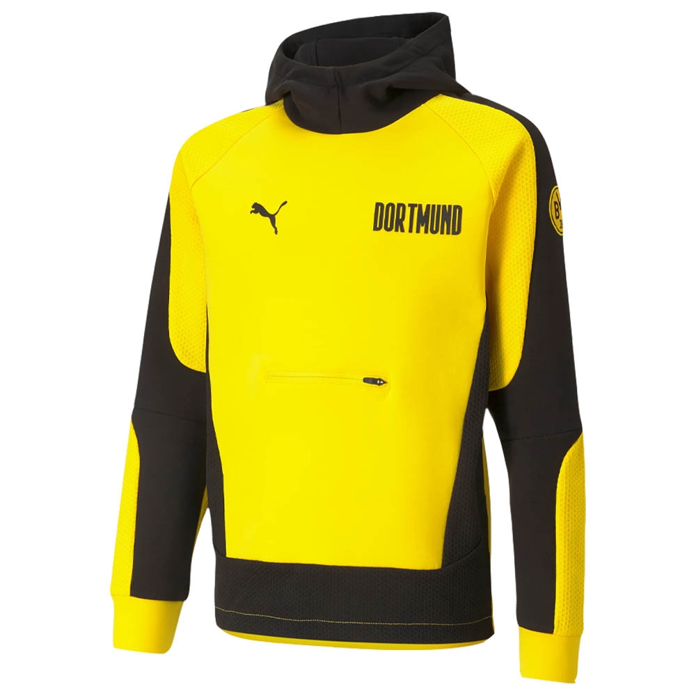 Click to view product details and reviews for 2020 2021 Borussia Dortmund Evostripe Oh Hoody Yellow.