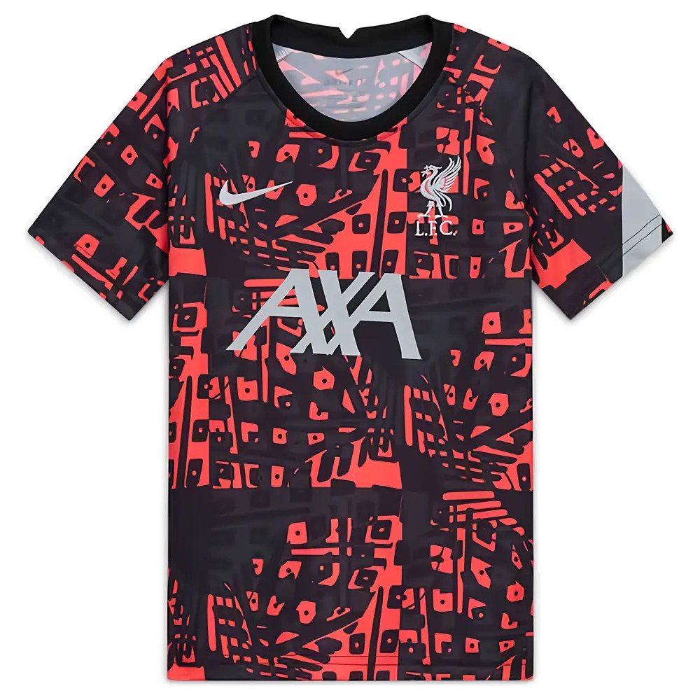 Click to view product details and reviews for 2020 2021 Liverpool Cl Pre Match Training Shirt Black Kids.