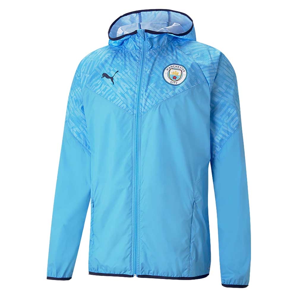 Click to view product details and reviews for 2020 2021 Man City Warmup Jacket Light Blue.