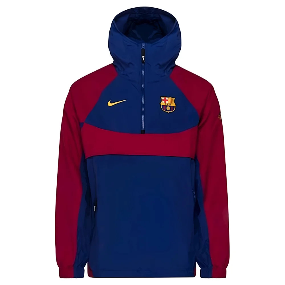 Click to view product details and reviews for 2020 2021 Barcelona Re Issue Hooded Jacket Royal.