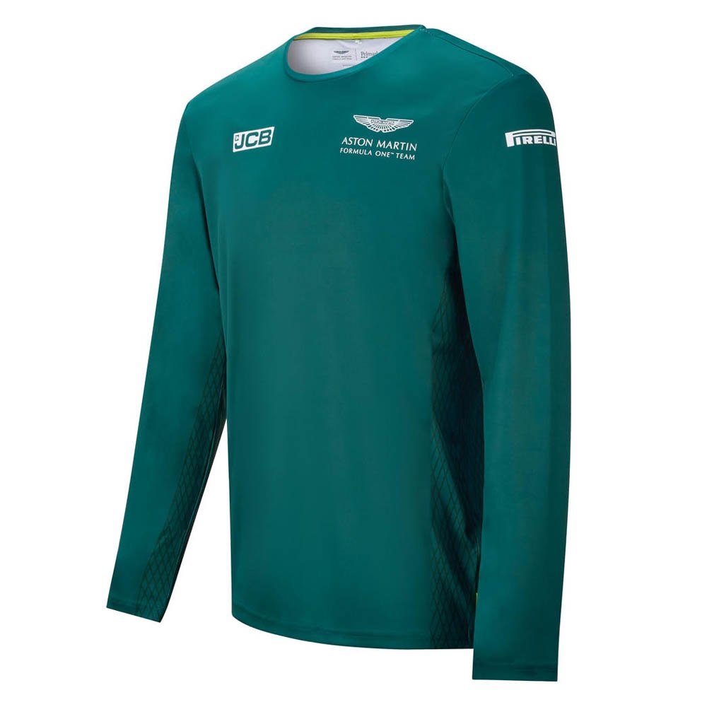 2021 Aston Martin F1 Official Lifestyle Logo T-Shirt Green