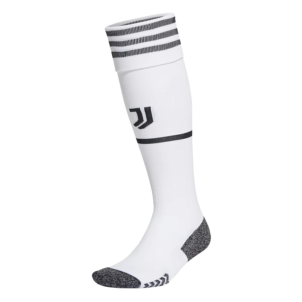'21-'22 Juventus Home Socks (White) Polyester Made By: Adidas Men's White Medium