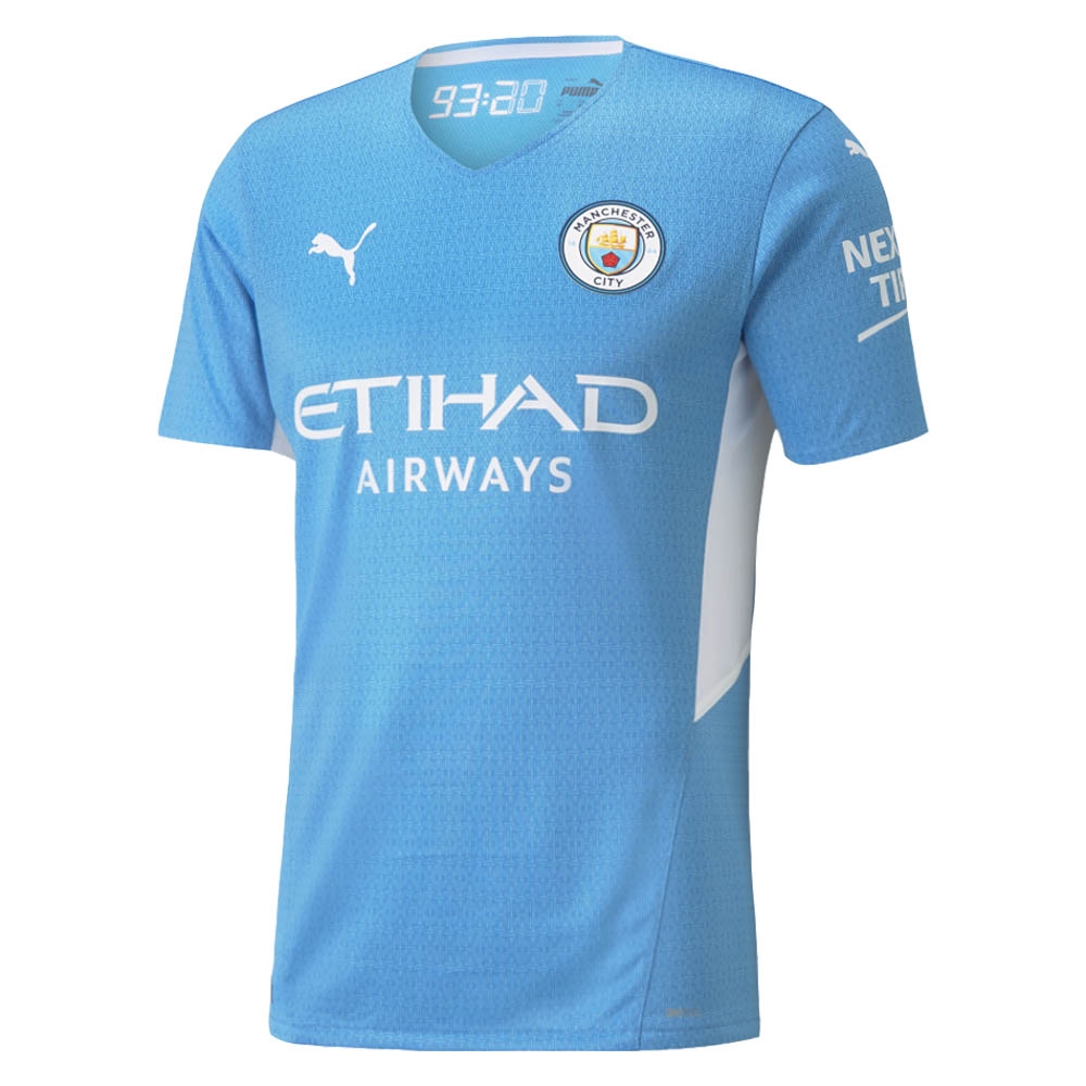 2021-2022 Man City Authentic Home Shirt [75920101] - Uksoccershop