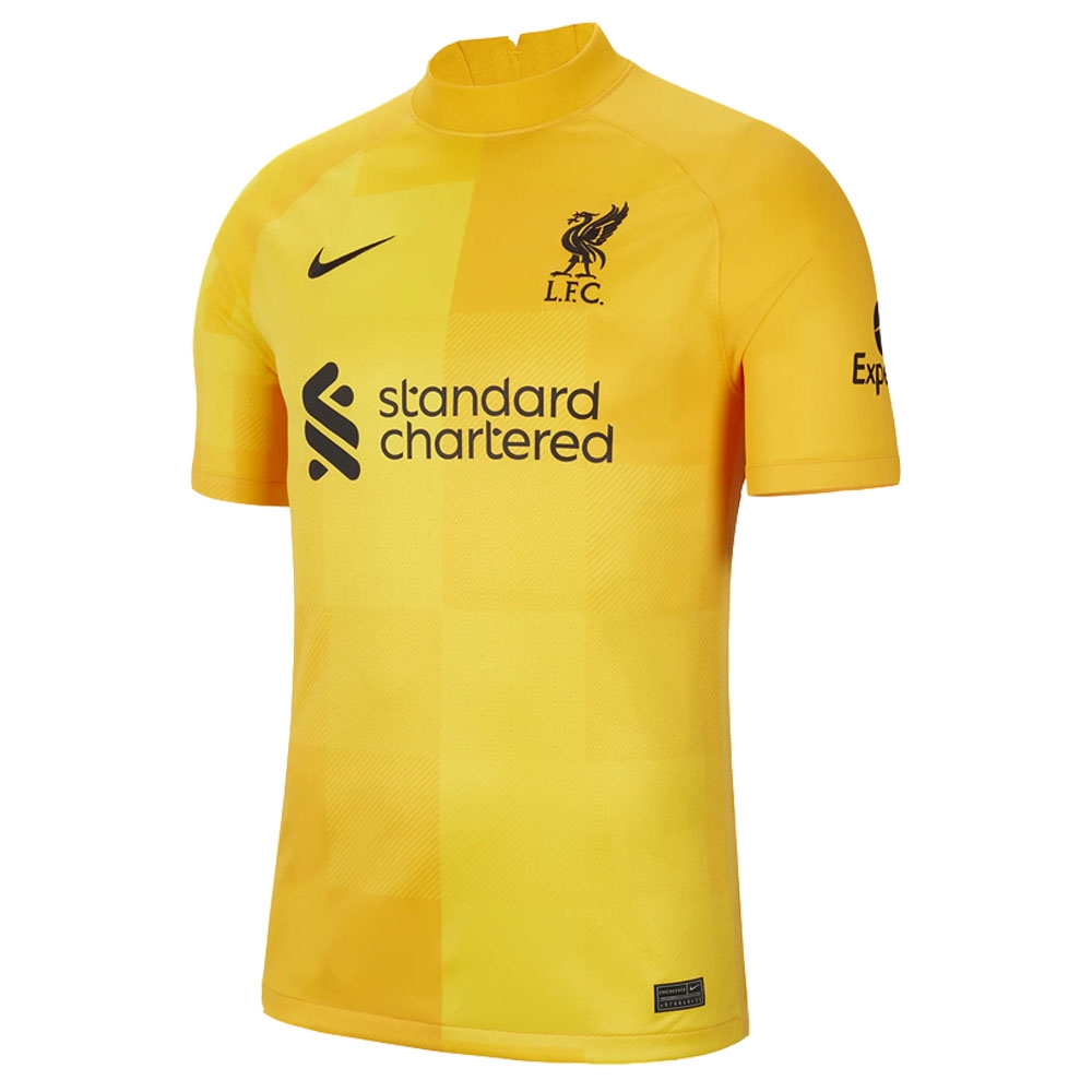 2021 2022 Liverpool Away Goalkeeper Shirt Yellow DB2559 740 Uksoccershop