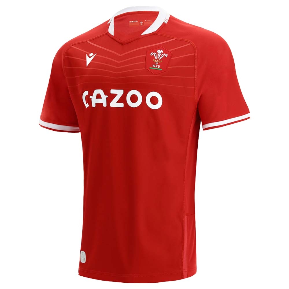 2021-2022 Wales Home Poly Rugby Shirt [58537494] Uksoccershop