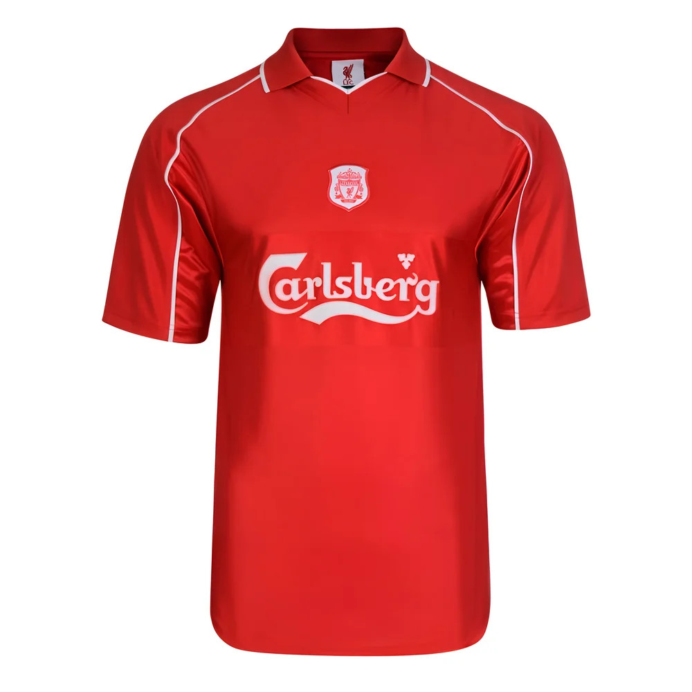 Liverpool 2000 Home Shirt Polyester Made By: Score Draw Men's Red Extra Large