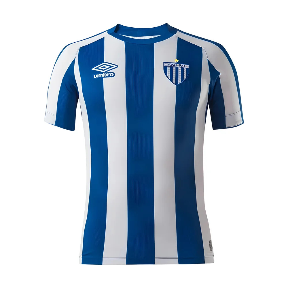 '21-'22 Avai Home Shirt Polyester Made By: Umbro Men's Blue Extra Large