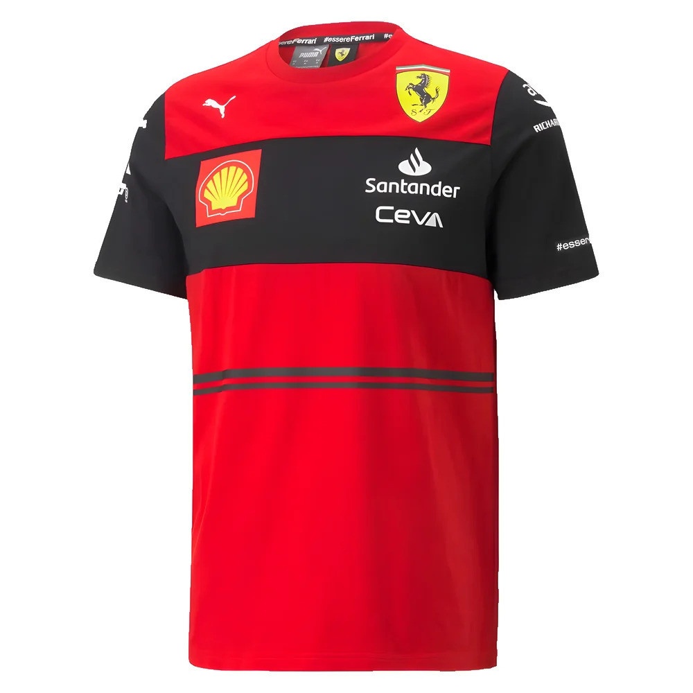 2022 Ferrari Team Tee (Red) Polyester Made By: Puma Men's Red Extra Large