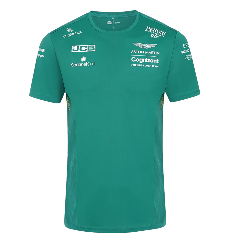2022 aston martin official team t-shirt (green)