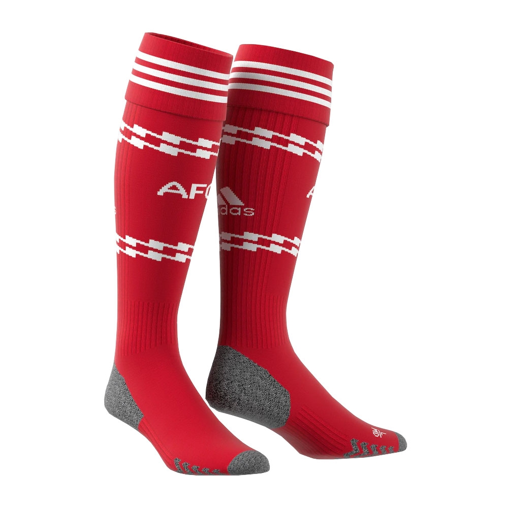 '22-'23 Arsenal Home Socks (Red) Polyester Made By: Adidas Men's Red Medium