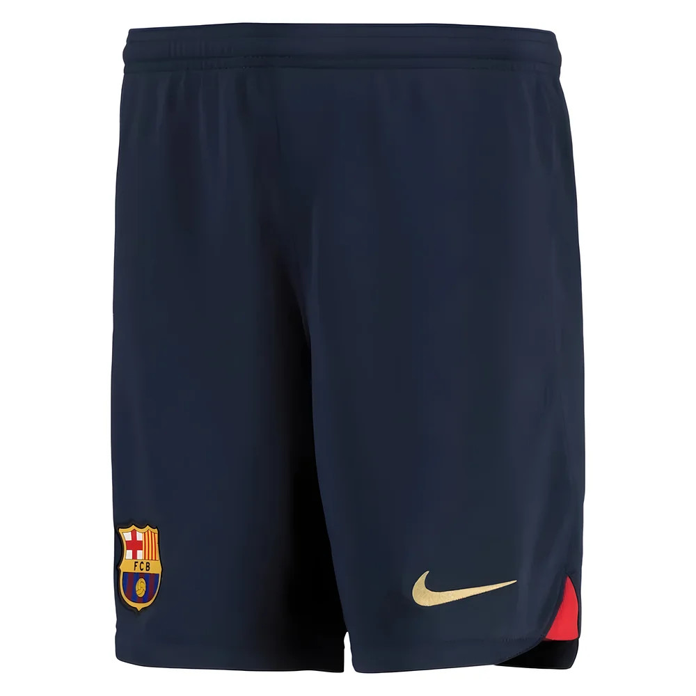 '22-'23 Barcelona Home Shorts (Obsidian) Polyester Made By: Nike Men's Navy Xxl