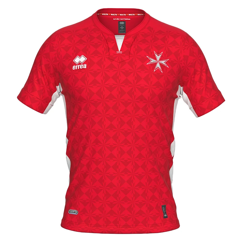 '22-'23 Malta Home Shirt Polyester Made By: Joma Men's Red Xxl