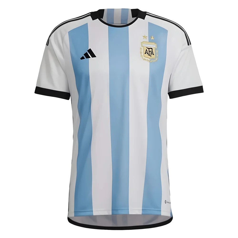 '22-'23 Argentina Home Shirt Polyester Made By: Adidas Men's White Large