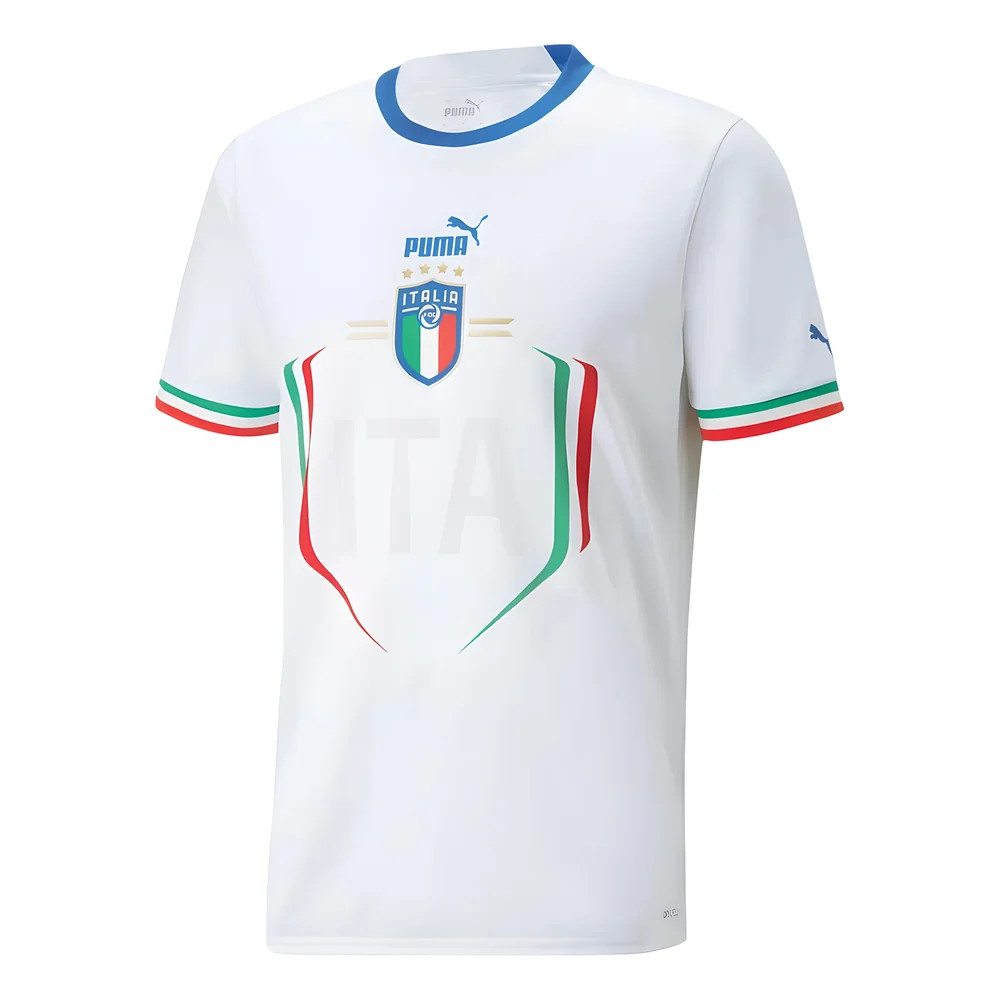 '22-'23 Italy Away Shirt Polyester Made By: Puma Men's White Xxl