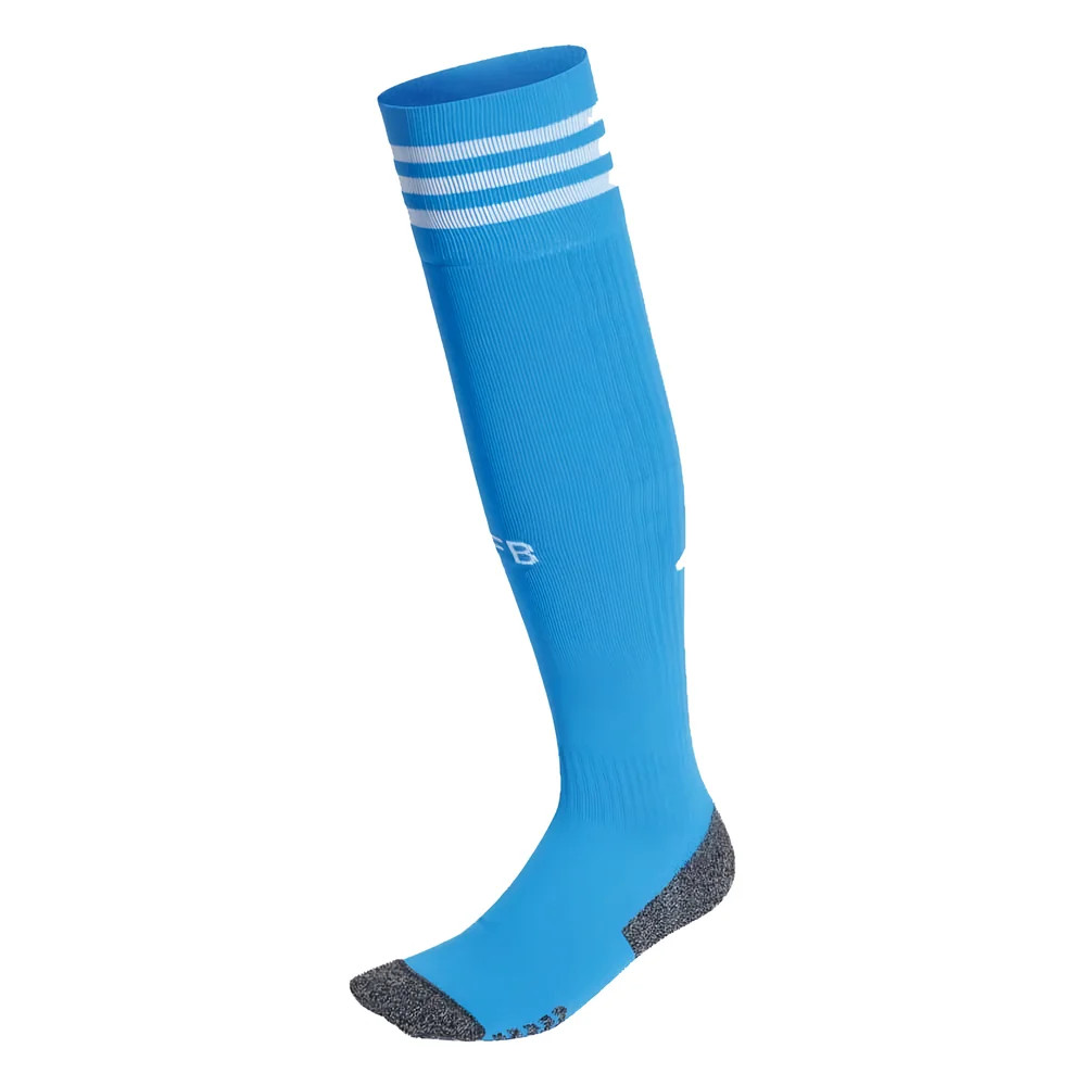 '22-'23 Germany Home Goalkeeper Socks (Blue) Polyester Made By: Adidas Men's Blue Medium