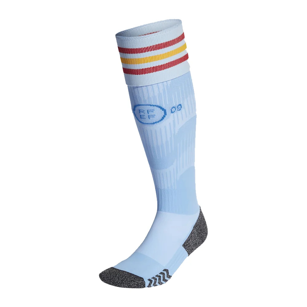 '22-'23 Spain Away Socks (Blue) Polyester Made By: Adidas Men's Blue Large