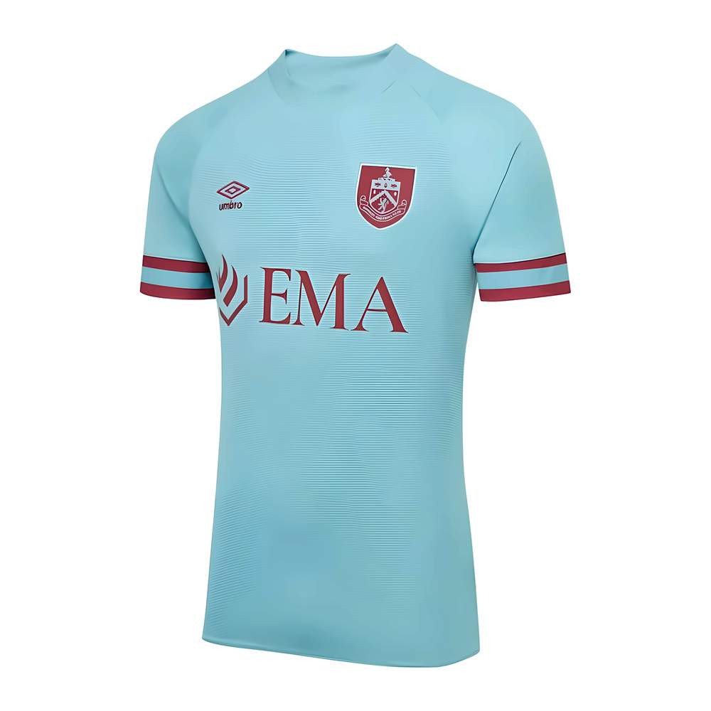 '22-'23 Burnley Away Shirt Polyester Made By: Umbro Men's Blue 3XL