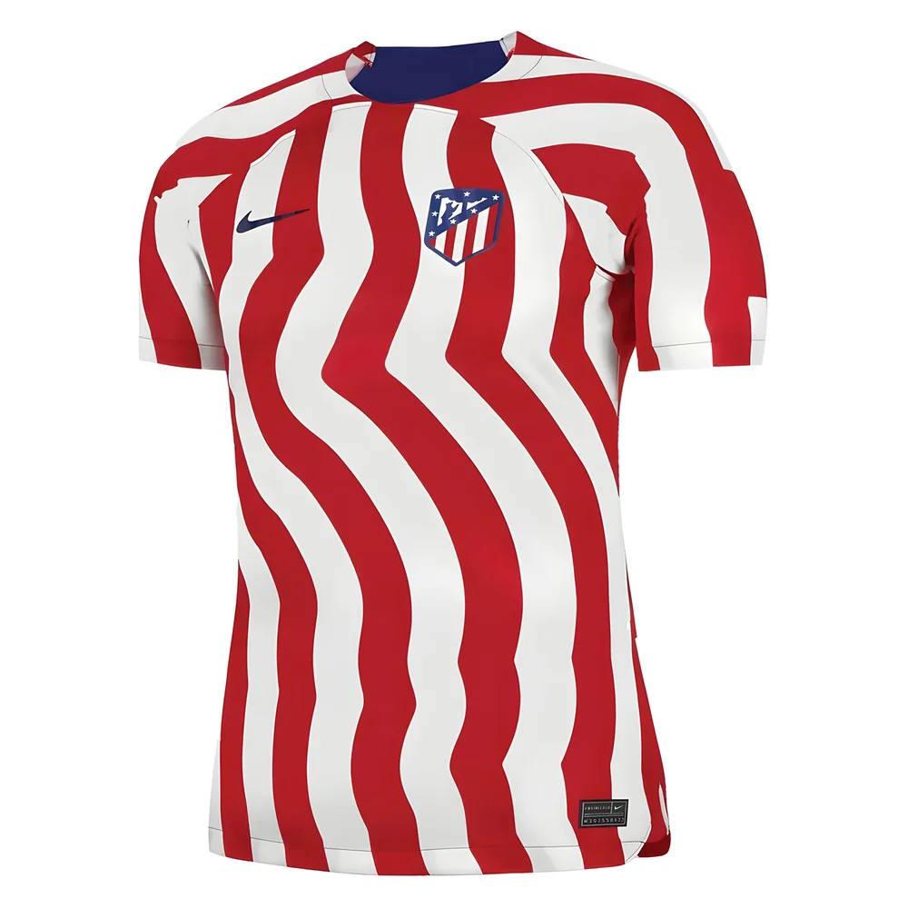 '22-'23 Atletico Madrid Home Shirt Polyester Athletico Madrid Made By: Nike Men's Red Small