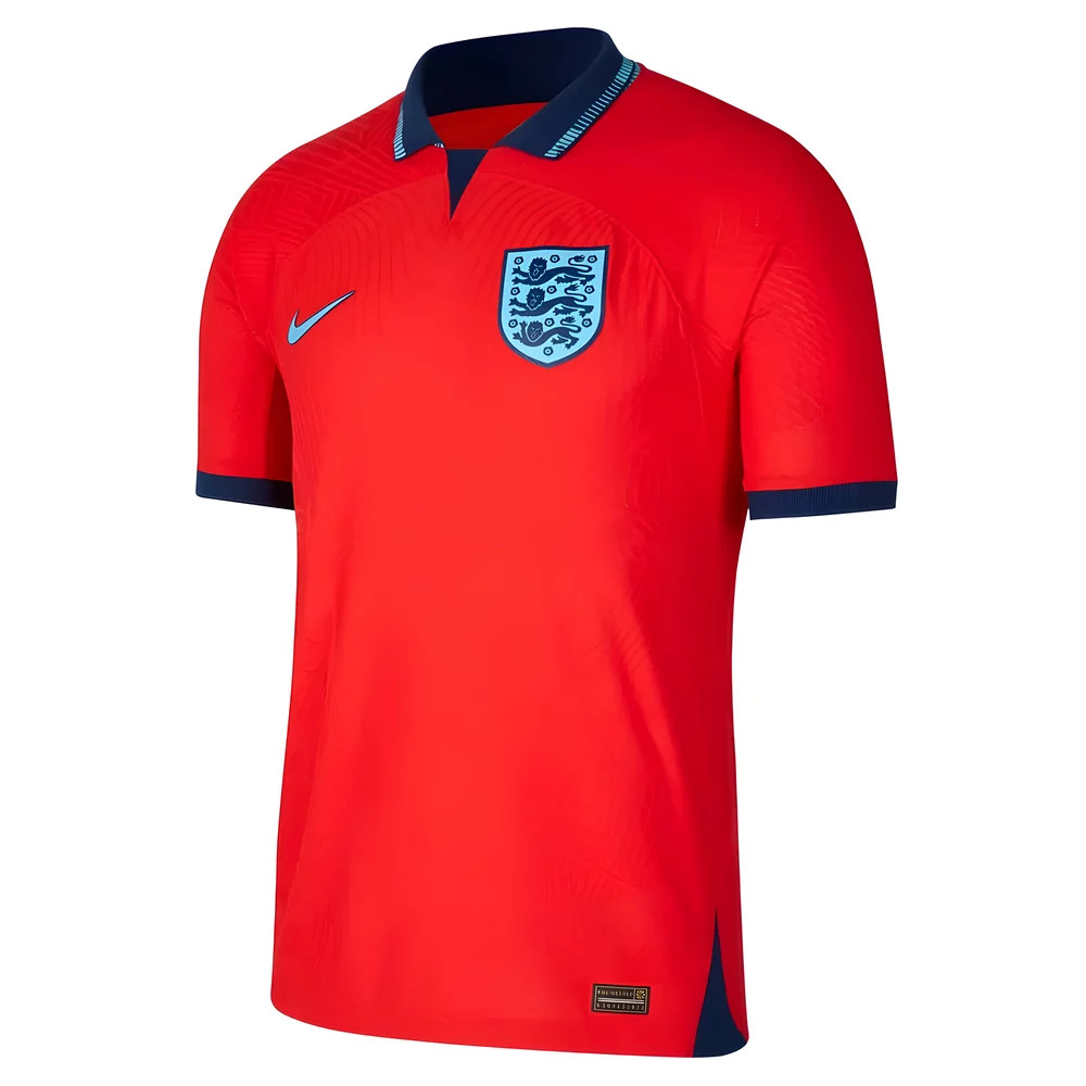 '22-'23 England Player Issue Away Vapor Shirt Polyester Made By: Nike Men's Red Medium
