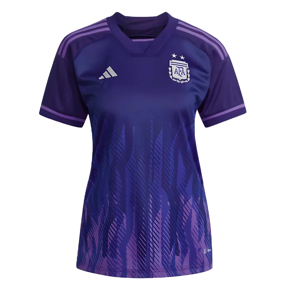 '22-'23 Argentina Away Jersey () Polyester Made By: Adidas Women's Navy Xxs