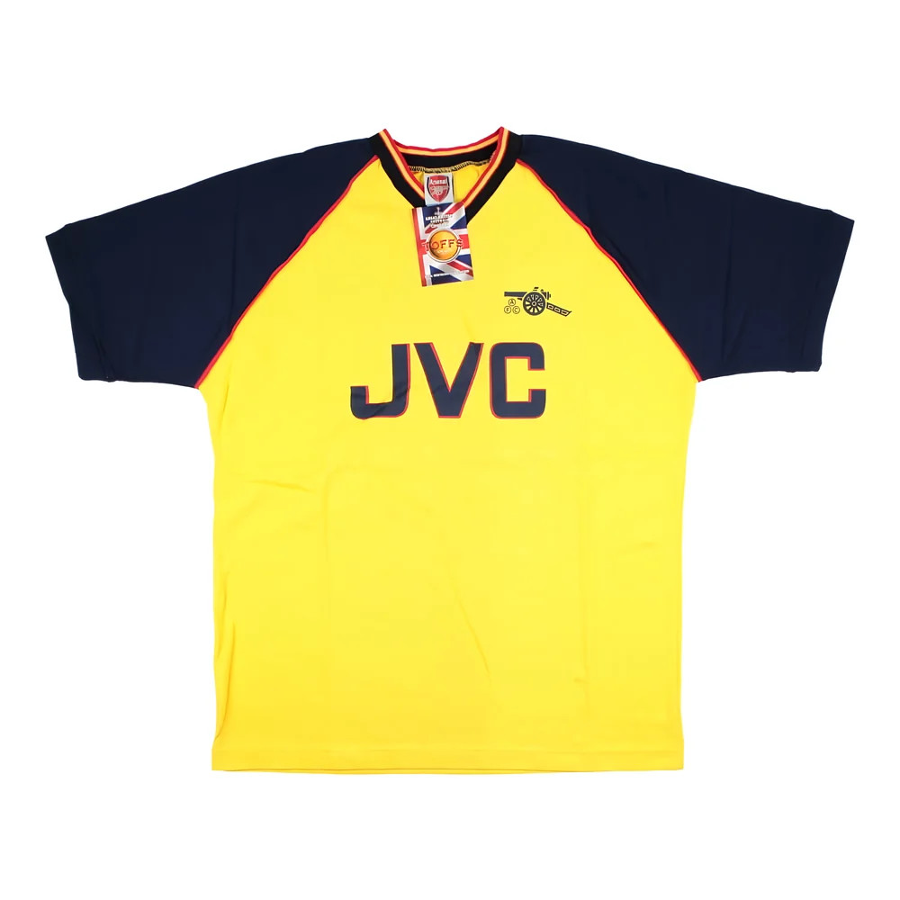 arsenal away kit 1989