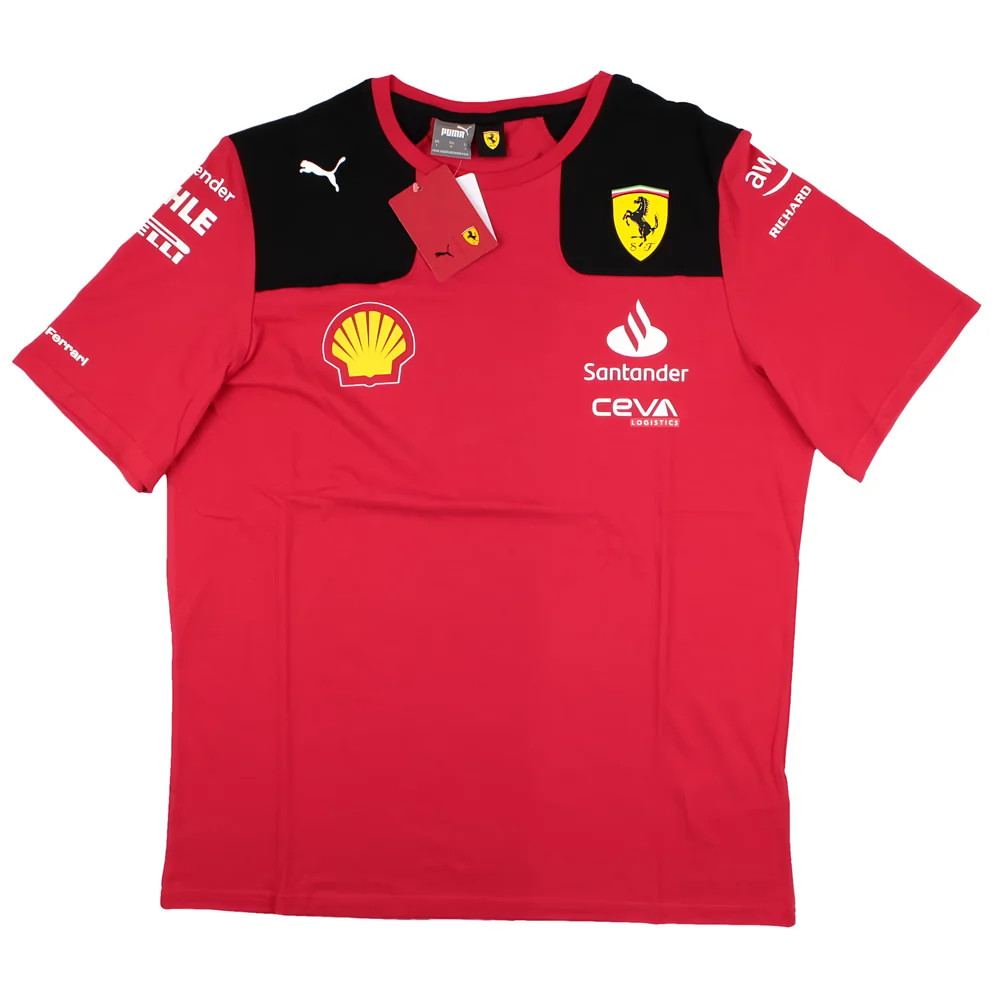 2023 Ferrari Team Tee (Red) Polyester Made By: Puma Men's Red Extra Large