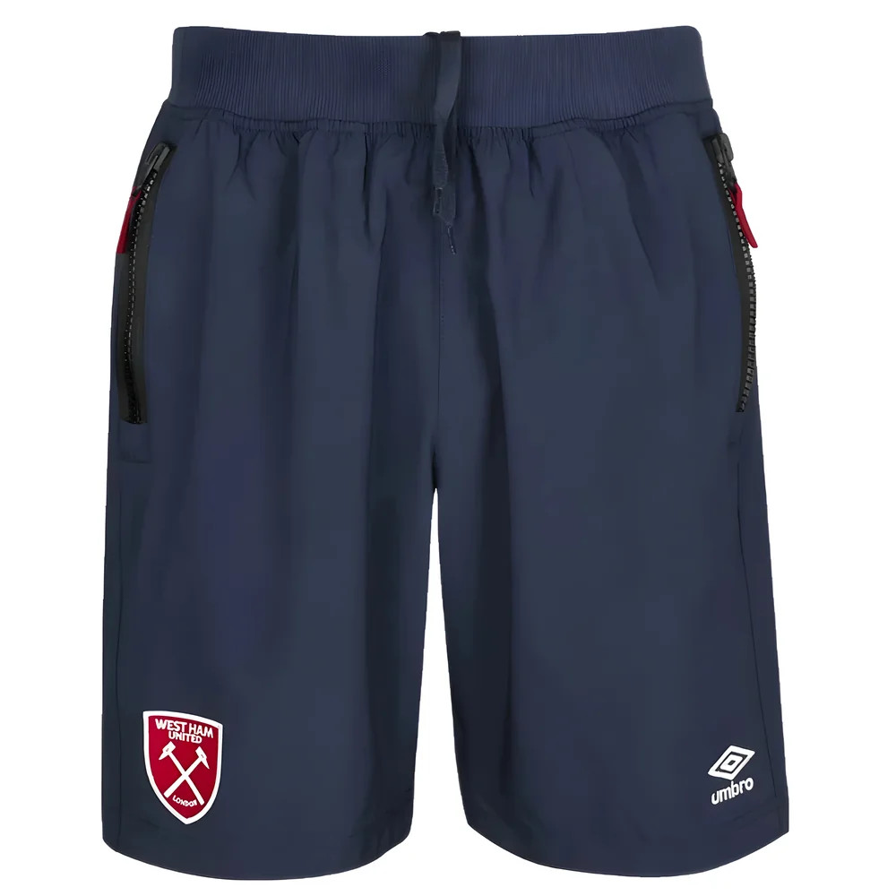 2022-2023 West Ham Travel Short (Navy) Kids [97541U-060