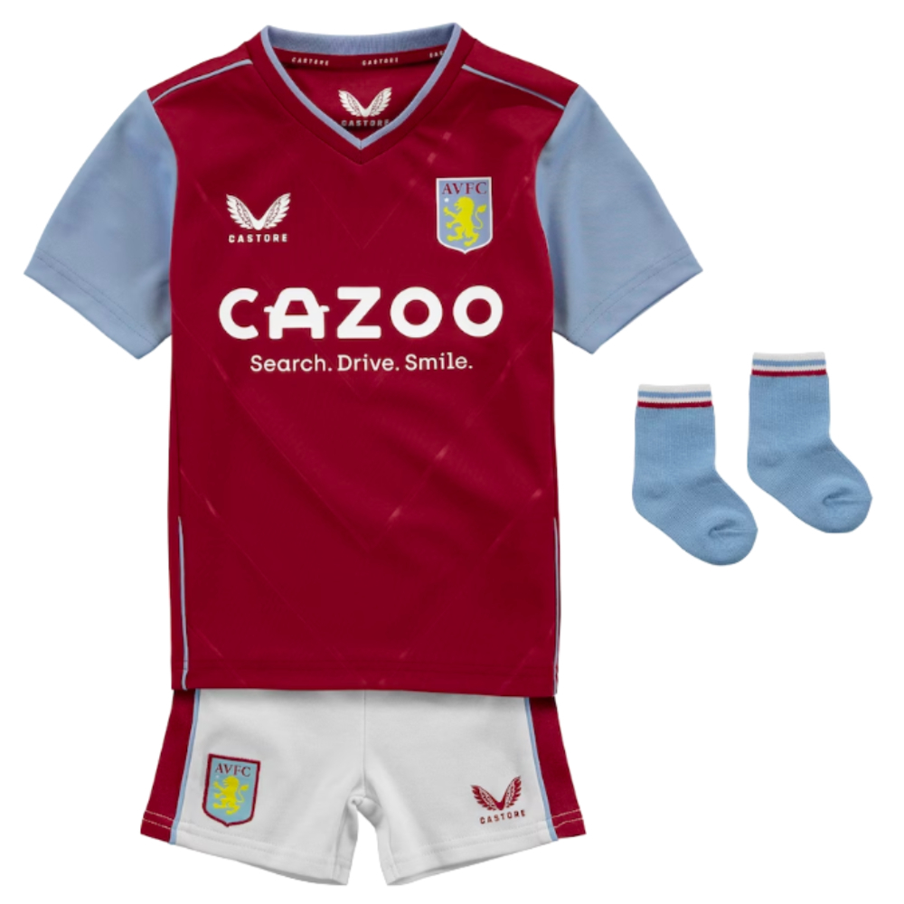 Aston villa football sales kit