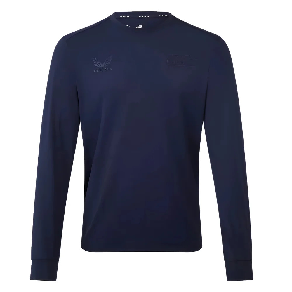 2023 Bull Racing Sweat Top (Night Sky) Polyester Made By: Castore Men's Red 3XL