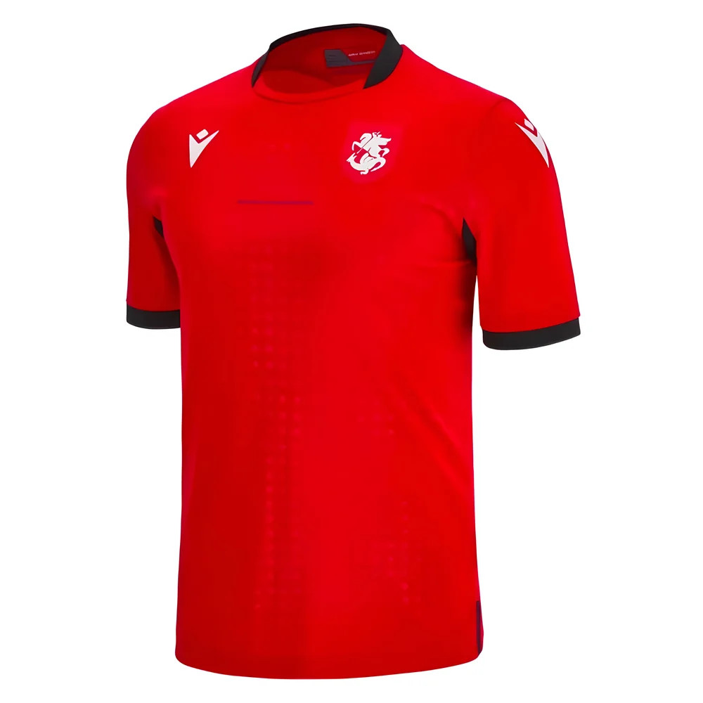 '23-'24 Georgia Third Shirt Polyester Made By: Macron Men's Red 5XL