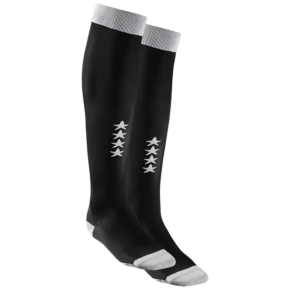 '16-'17 Germany Away Sock (White) Kids Polyester Made By: Adidas Unisex Kids White Large