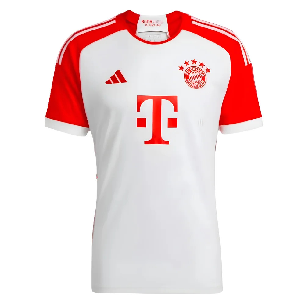 '23-'24 Bayern Munich Home Shirt Polyester Made By: Adidas Men's White Xxl