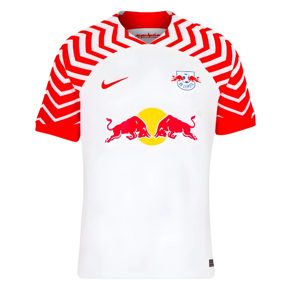 Nike Men's Red '23-'24 Bull Leipzig Home Shirt Polyester Made By: